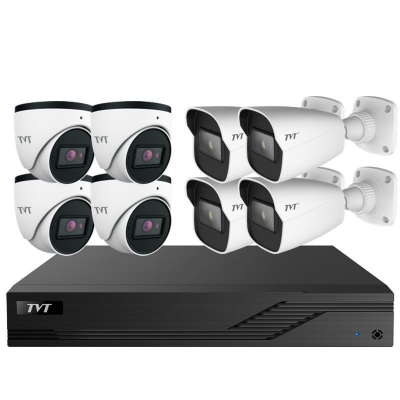 SET 4xTD-7524TE3 + 4xTD-7421TE3 + DVR 6608S ELN